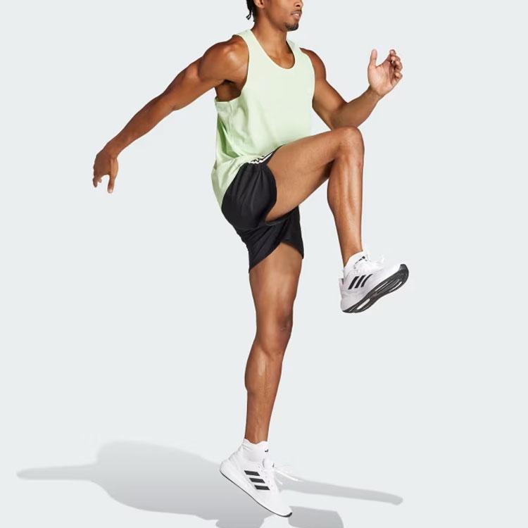 adidas Own The Run Майка Мужские топы светло-зеленые IN1530