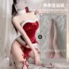 Сексуальное нижнее белье Domila, сексуальный топ-труба, юбка-кролик, ролевая форма для девочек, костюм для соблазнения, волосы