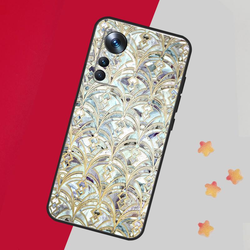 Приглушенная марокканская мозаика Чехол для POCO F5 X3 X5 Pro F3 F4 M5s X4 GT Для Xiaomi 13 14 Pro 11T 12T 13T Pro 12 Lite 12X