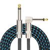 6.5mm Audio Guitar Effect Pedal Cable Mono Cable Guitar Amplifier Patch Cord Electric Guitar