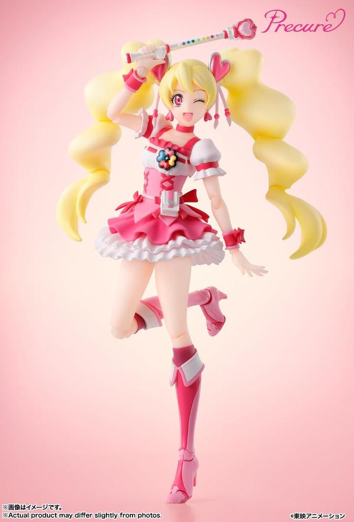 TAMASHII NATIONS Fresh Cure Peach Character 135mm Painted Movable Figure S.H.Figuarts PreCure! -Precure Designer's Edition- Approx. ABS&PVC