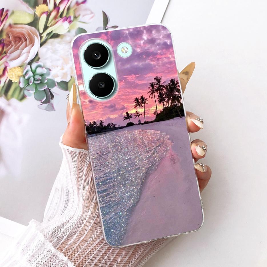 For Xiaomi Poco X8 Pro 5G Case Cute Cat Peacock Painted Cover Soft Slim Phone Case For Xiaomi Poco X8 Pro Max PocoX8 Pro 5G Bags
