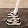 2025 Spring Little White Shoes New Korean Version Ins Female Students Platform Heightening Sports Board Shoes Casual Street Shot G6809