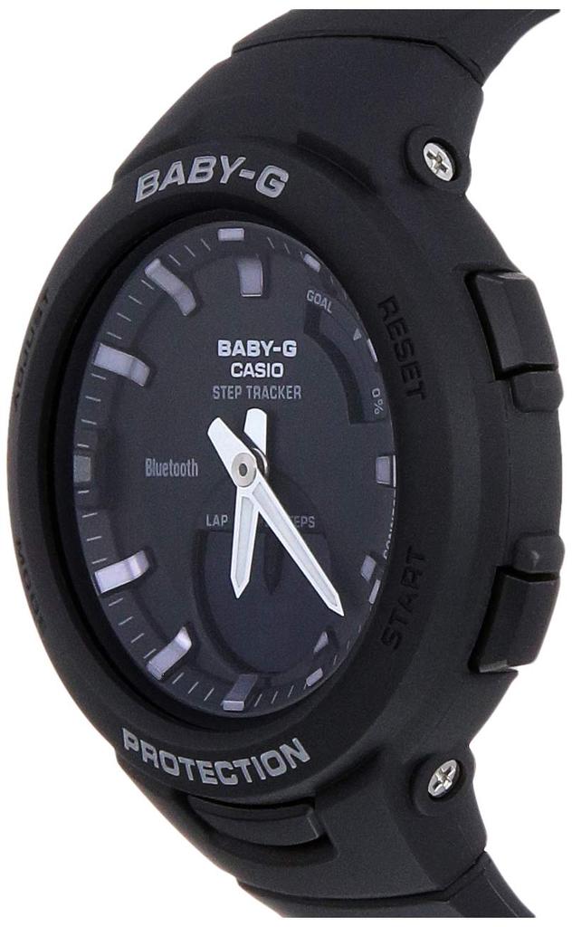 Casio BSA-B100-1A Baby-G Черные Женские Аналогово-Цифровые Повседневные Кварцевые Часы