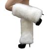 Leg Warmers Stretchy Coldproof Comfy Autumn Winter Women Warm Faux Fur Boot Stockings Daily Wear