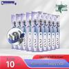 Jian Adult Toothbrushes, Medium-Hard, 10-Pack