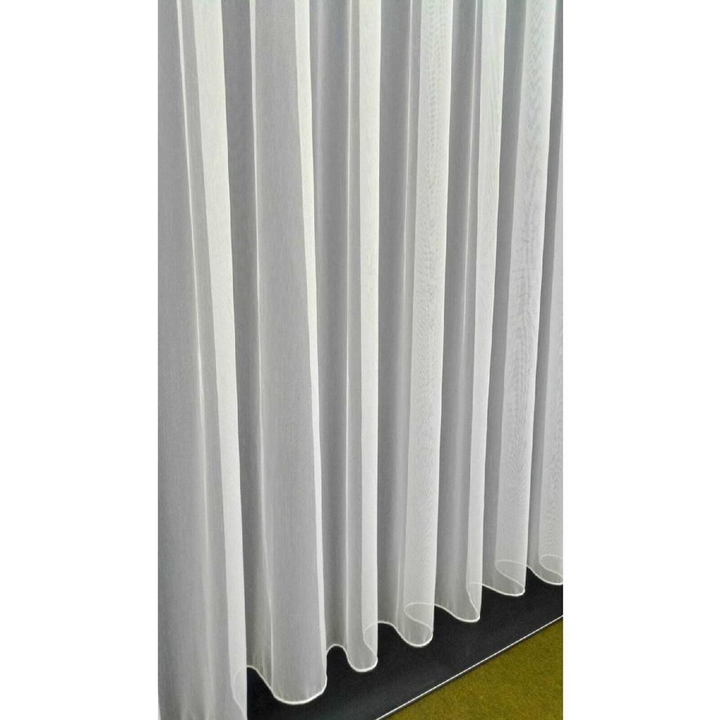 Греческая Тюлевая Занавеска 1/2 Плиссированная