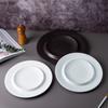 Круглая керамическая обеденная тарелка, суповая тарелка, тарелки для стейков в западном стиле, фруктовая тарелка, салатница, тарелки для суши, блюдо для димсамов, диск для жала
