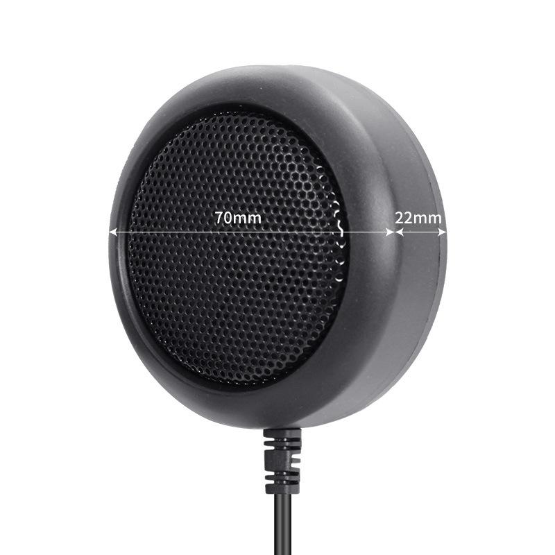 Universal 3.5mm Plug Mini Speaker for Car Radio with Clear Sound, Suitable for KG-M70 AR-M6 AR-318 CB Mobile Radios