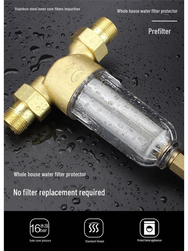 Высокоэффективный латунный элемент фильтра обратной промывки для бытового крана