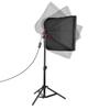 Компактный комплект освещения для фотосъемки Комплект освещения для софтбокса с двухцветным светодиодом температуры 45 Вт, 3200–5600 К