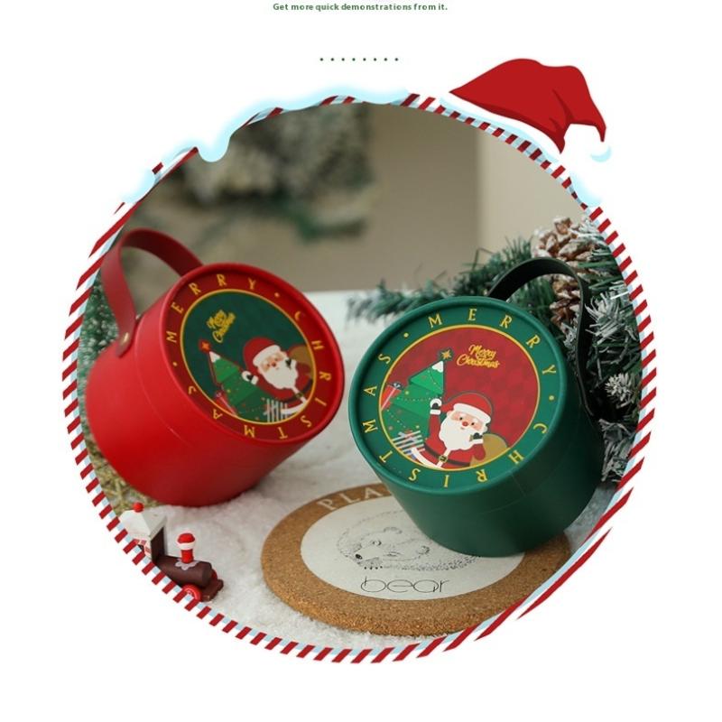 2025 Новый Рождественский Яблочный Бокс Подарочная Коробка Рождественский Сочельник Рождественская Коробка для Упаковки Фруктов Рождественская Подарочная Коробка (Исключая Яблоки)
