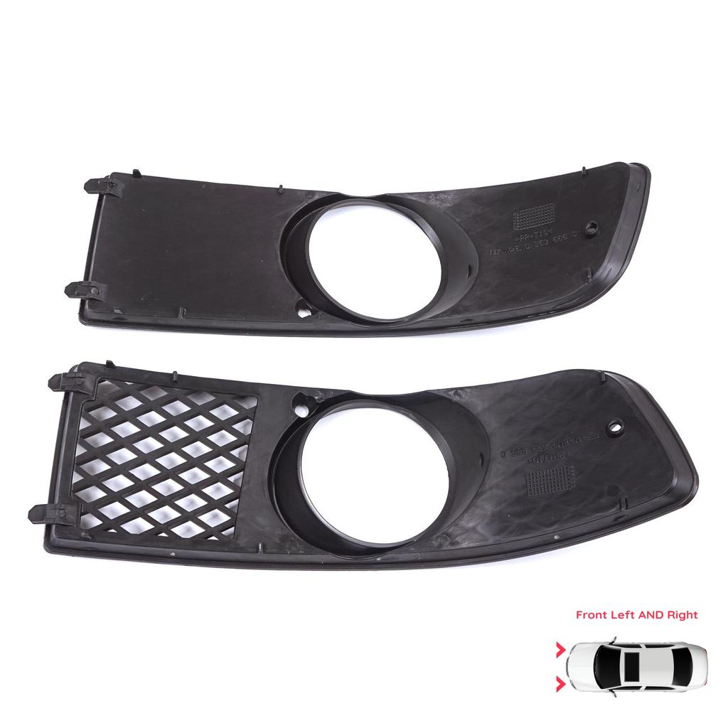 BSP1189 Front Bumper Fog Light Frame Housing Left Right for VW Polo MK3 6N2 1999-2001 Facelift 6N0853665C 6N0853666C