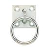1 set Durable Horse Tie Ring Zinc Plated Horse Hitching Plate Reliable Tie Ring Plate  Brushing