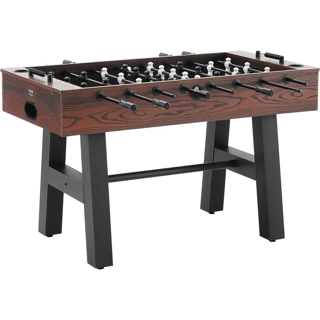 Foosball Table, 55 inch Standard Size Foosball Table, Indoor Full Size Foosball Table for Home, Family, and Game Room, Soccer with Foosball Table Set,