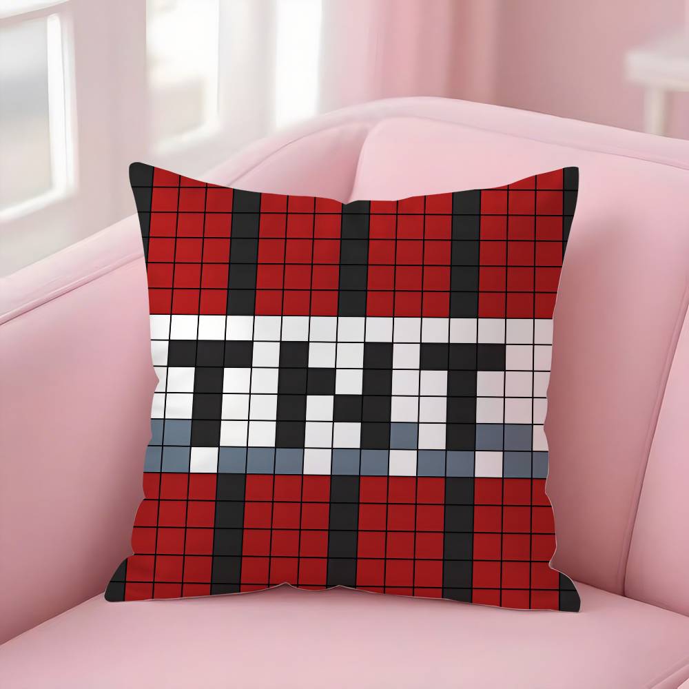 Game T-TNT Block Explosion Pillow Case Plush Fabric Soft Double-Sided Printed Sofa Warm Winter Home Gift Cushion Cover
