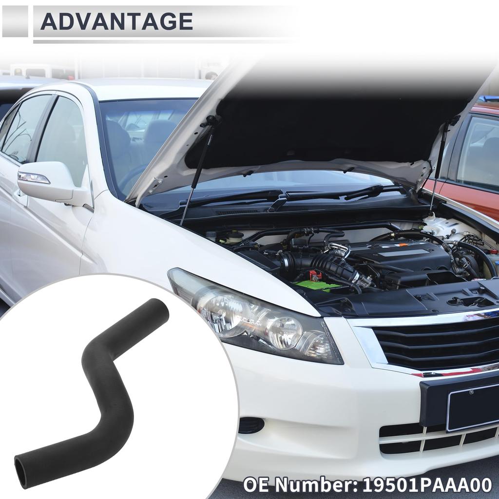 RATCHROLL Honda Accord 2.3L 1998-2002 Верхний патрубок радиатора Хороший потолочный шланг Патрубок №19501PAAA00 Резина 1 шт.