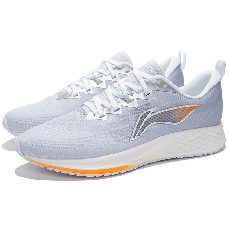 Li Ning Red Hare 4 Амортизация Скользкие Устойчивые к истиранию Низкие Беговые кроссовки Мужские Синие ARMS005-1