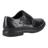 Hush Puppies Mens Kane Monk Leather Loafers