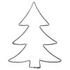 Steel Christmas tree cookie cutter 6.7 cm