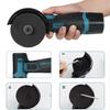 Беспроводная угловая шлифовальная машина, набор, 19500 об/мин, высокоскоростная, перезаряжаемая, с нескользящей конструкцией, легкая, мини-электрическая шлифовальная машина