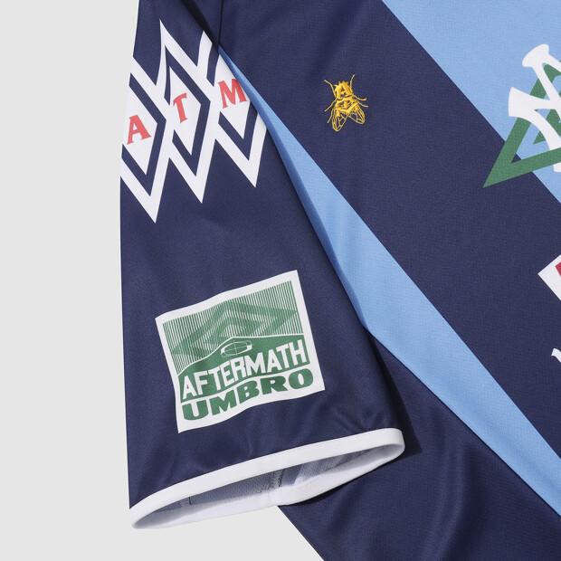 UMBRO [Umb X Aftermath] Football Jersey Blue Ur221Orj41