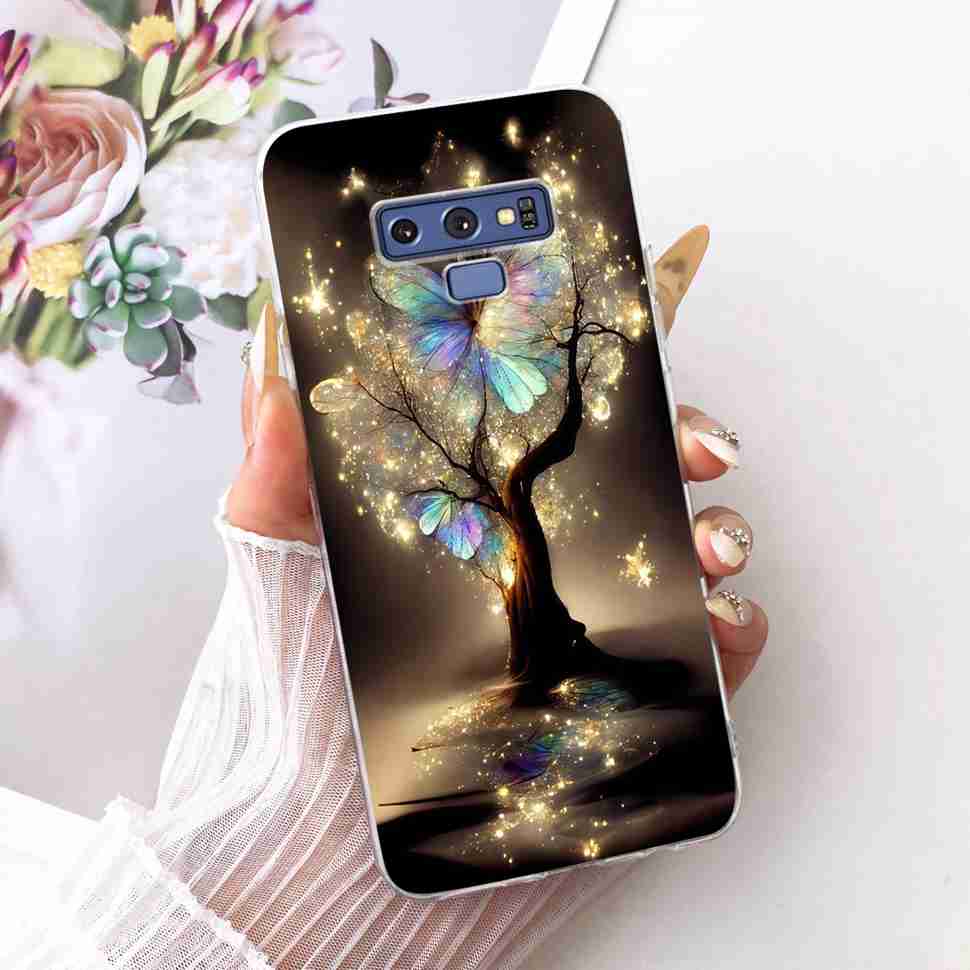For Samsung Note 9 SM-N960F Case Unique Art Painted Cover Soft Slim Phone Case For Samsung Galaxy Note9 Silicone Bumper