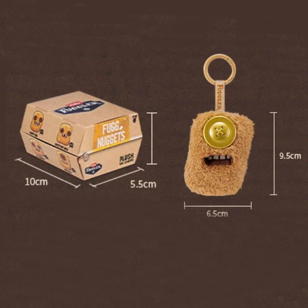 Плюшевая игрушка FUGG NUGGETS Blind Box Colonel Chicken Nuggets 8,5-9,5 см Уродливый Монстр Набитая Плюшевая Кукла Подарки