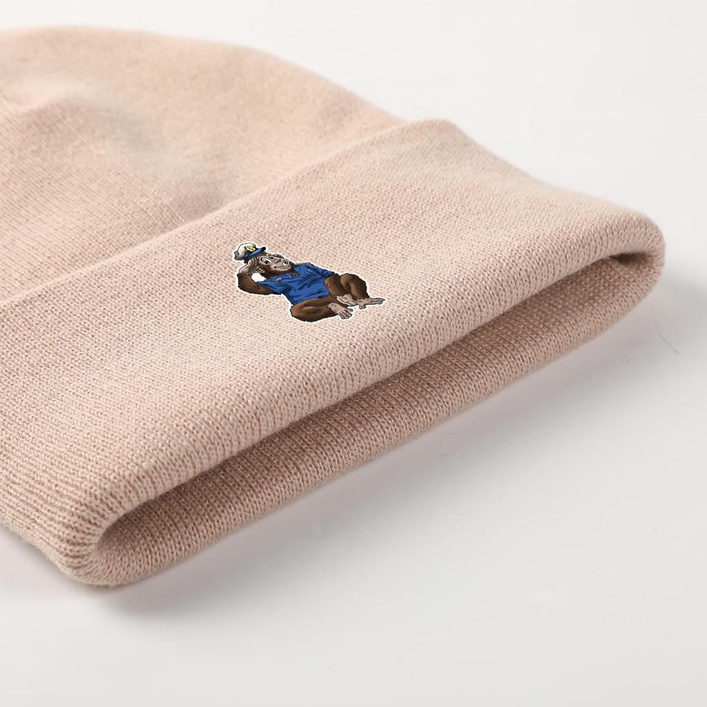 Sailor Gorilla Зимняя вязаная шапка Beanie, Animal Woman Cap Cuff Зимняя повседневная Gorro вязаная шапка Beanie