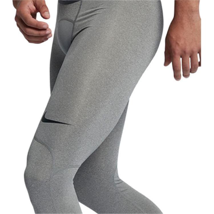 Nike Мужские компрессионные леггинсы для тренировок Pro Dri-FIT Угольно-серый CJ5121-091