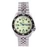 Tandorio SKX Diver 41mm Sapphire 200m Waterproof Green Luminous Dial NH36A Automatic Movement Watches for Men's Rotating Bezel