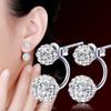 Rhinestone Ball Earrings Anti Allergy Personalized Fashion Earrings