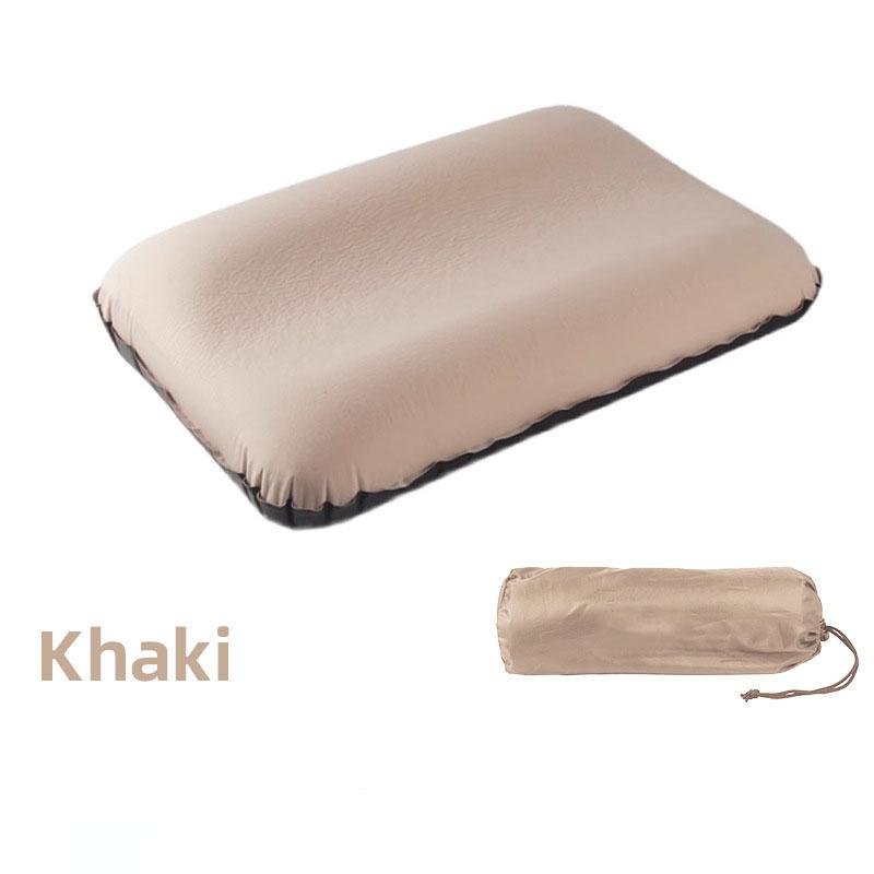 Самонадувающаяся 3D подушка из пены, портативная походная дорожная подушка, легкая, компактная, с поддержкой шеи для отдыха на открытом воздухе, для сна в палатке