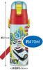 Skater Stainless Steel Water 470ml or 430ml Tomica 23 and Insulated and Cold Water Cute Sports Bottle for Boys and Children's Bottle, 2-Way Design,