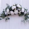 1Pc Artificial Roses Artificial Wreath Door Threshold Flower DIY Wedding Home Living Room Party Pendant Wall Decor Christmas Garland Gift Rose