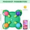 Безопасный материал Игра Черепахи едят бобы Интерактивная функция Развивающая игрушка Подарок
