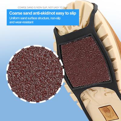 1 пара универсальных нескользящих ботинок с захватом, износостойкие зимние прогулочные ботинки с грубым песком и льдом, ручки для ходьбы по снегу и льду, уличные зимние прогулочные ботинки