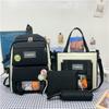2023 New School Bag High Capacity Four-Piece Backpack