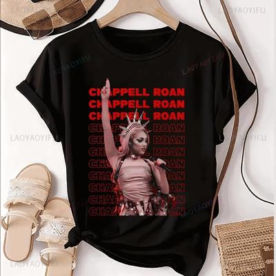 Уличная одежда Chappell Roan Западная Принцесса Принт Футболка Chappell Roan Тренд Унисекс Рубашка Графи