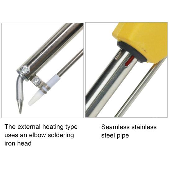 Ручная сварочная оловянная горелка 110 В/220 В, внешний тип нагрева, простой в эксплуатации ручной паяльник, обслуживание