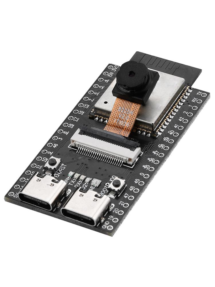 Плата разработки ESP32-S3 N16R8 CAM Модуль последовательного порта в WiFi+Bluetooth Камера OV2640/OV3660/OV5640 Двойной Type-C ESP32-S3-CAM