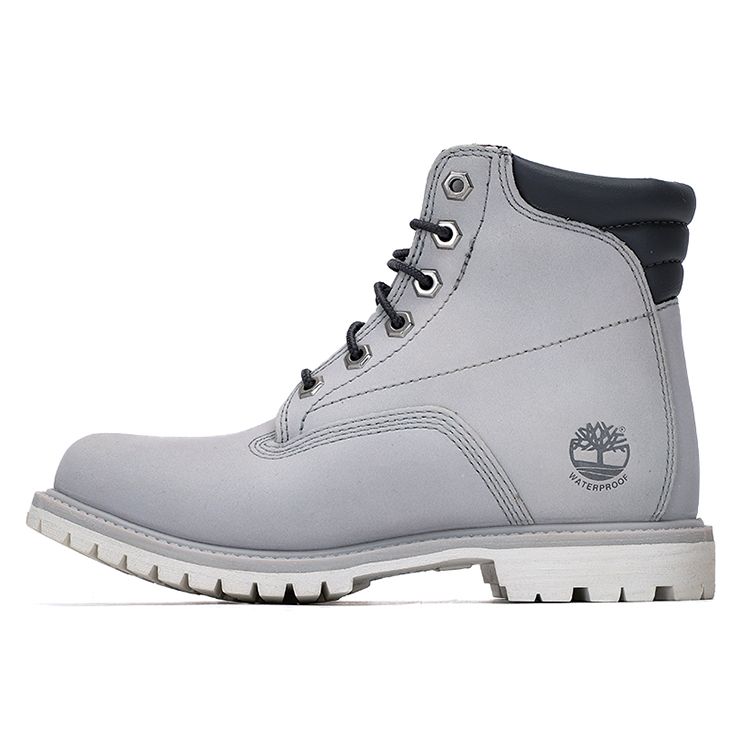 Timberland Ботинки Martin Waterville 6 дюймов Basic WP Mid Calf женские светло-серые A2M1UM29