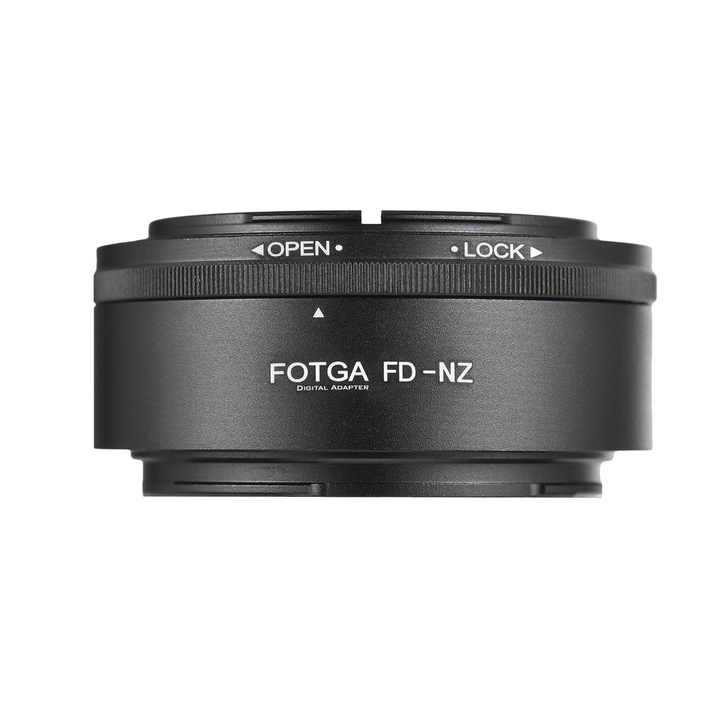 FOTGA High Precision Lens Mount Adapter Ring Aluminum Alloy Replacement for Canon FD-Mount Lens To