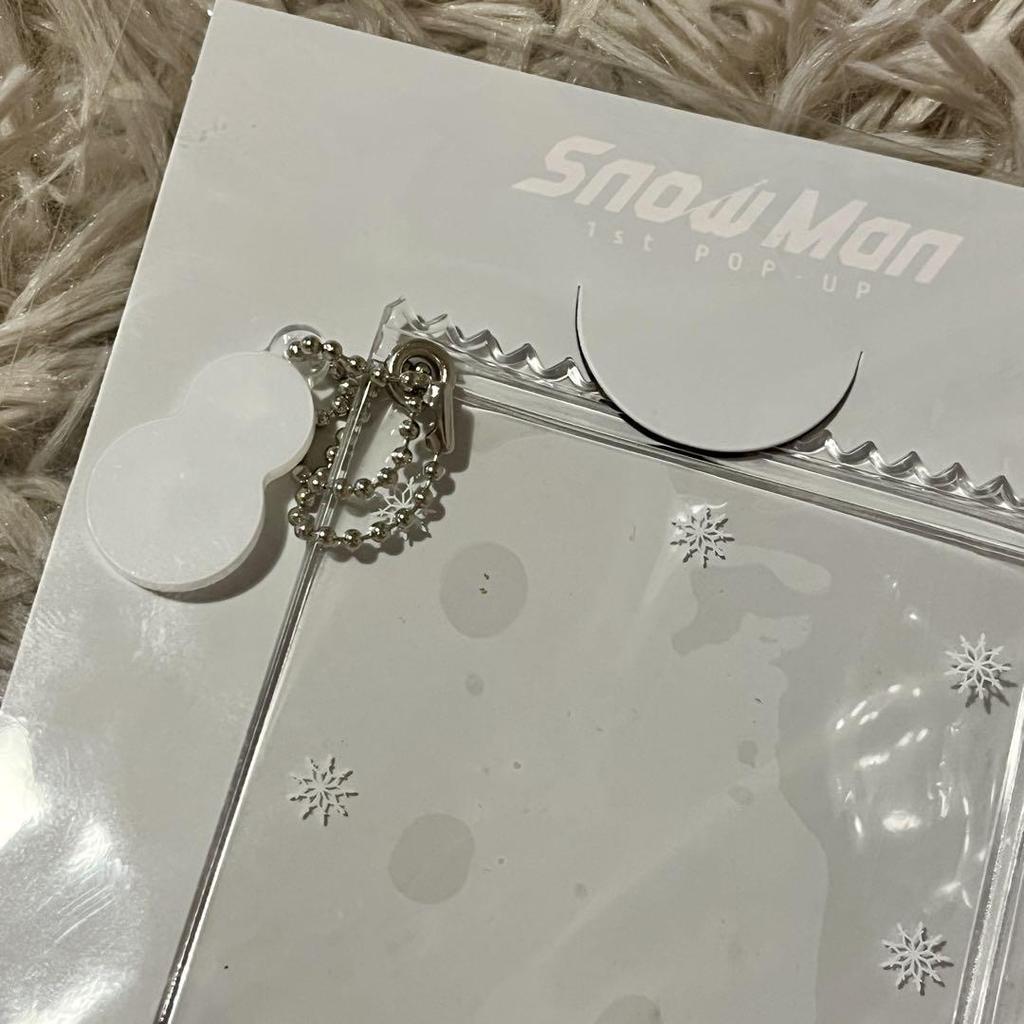 [USED] SnowMan Pop-Up Limited Edition Seoul Korea Card Case Keychain