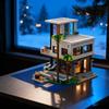 Высококачественный 971 деталь Высококачественный Moc Актуальный Высококачественный Пляж Высококачественный Дом Высококачественный Модульный Конструктор Высококачественное Строительство
