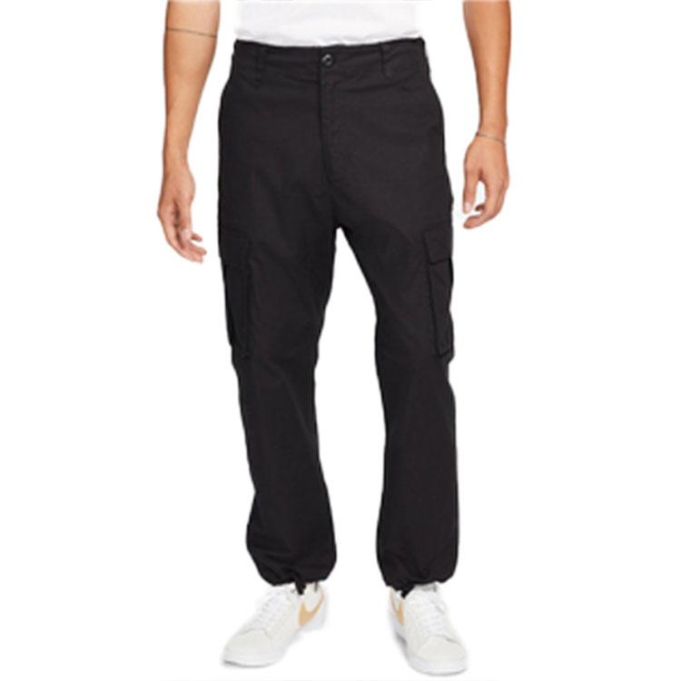 Nike Брюки карго мужские черные умеренные CV4700-010