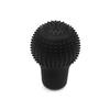 Gear Shift Lever Knob Cover Black Soft Silicone Non-Slip Car Manual Protective Cover