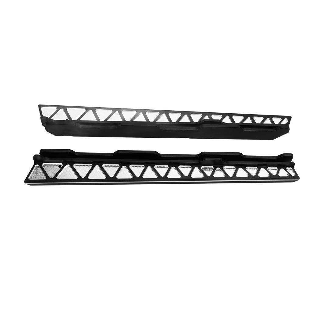 RC Car Rock Sliders High Simulation Aluminium Alloy Professional Metal Side Pedal Step for Axial SCX6 1 6 Jeep 10.4in