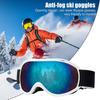 Лыжные очки с защитой от запотевания и ультрафиолета, зимние очки для мужчин и женщин, двухслойные ветрозащитные очки для сноуборда, катания на коньках, катания на лыжах, скалолазания