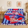 Пледы M-Martini Moto из мягкого фланеля для гоночных автомобилей, Уютные пледы для кровати, дивана, дивана, спальни, гостиной, путешествий, пикника, для детей